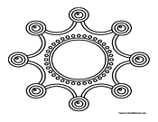 Mandala Coloring Page 25