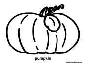 Pumpkin to Color