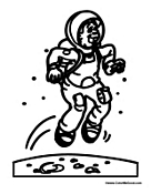 Man Walking on the Moon