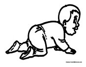 Baby Crawling