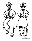 Cowboys at the Hodown