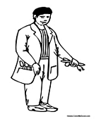 Doctor Coloring Page