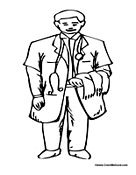 Doctor Coloring Sheet