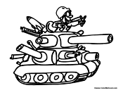 Military Army Tank