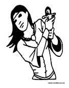 Native American Indian Woman