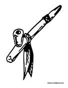 Native American Indian Pipe