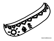 Native American Indian Canoe