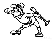 Pilgrim Looking for Turkey