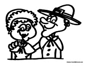 Pilgrim Husband and Wife