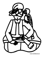 Pirate and Parrot