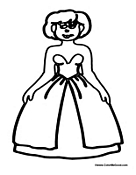 Beautiful Bride Wedding Dress