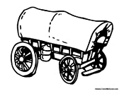 Wild West Covered Wagon