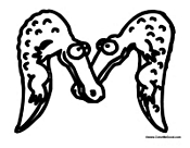 Alligator Alphabet - Letter M