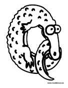 Alligator Alphabet - Letter Q