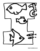 Funny Animal ABC's - Letter I