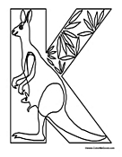 Funny Animal ABC's - Letter K