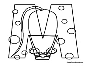 Funny Animal ABC's - Letter M