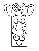 Funny Animal ABC's - Letter T