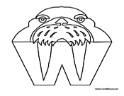 Funny Animal ABC's - Letter W