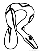 Halloween Alphabet - Letter R