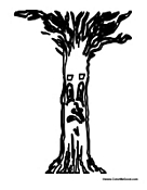 Halloween Alphabet - Letter T