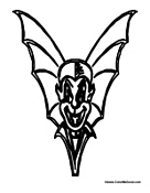 Halloween Alphabet - Letter V