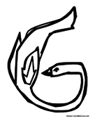 Farm Animal Alphabet - Letter G