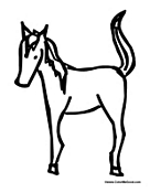 Farm Animal Alphabet - Letter H