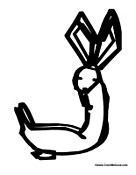 Farm Animal Alphabet - Letter J