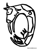 Farm Animal Alphabet - Letter O