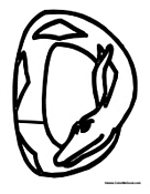 Snake Alphabet - Letter D
