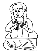 Back to School Coloring