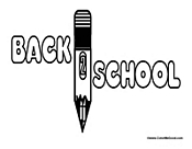 Back to School #2 Pencil