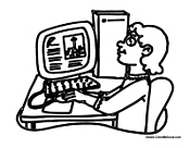 Computer Class at School