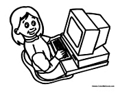 Girl on the Internet Computer