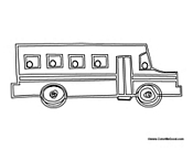School Bus with Children