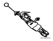 Boy Throwing Medicine Ball