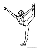 Boy Ballet Dance Move