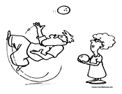 Bowling Coloring Page 6