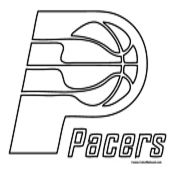 Indiana Pacers Coloring Page