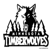 Minnesota Timberwolves Coloring Page