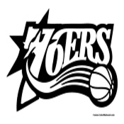 Philadelphia 76ers Coloring Page