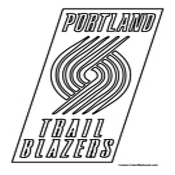 Portland Trail Blazers Coloring Page