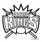 Sacramento Kings Coloring Page