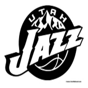 Utah Jazz Coloring Page