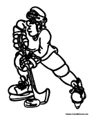 Ice Hockey Player