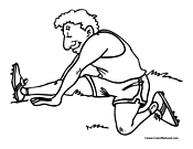 Stretching Coloring Page 7