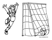 Soccer Coloring Page 18