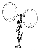 Weightlifting Coloring Page 4