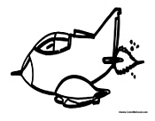 Rocket Powered Airplane